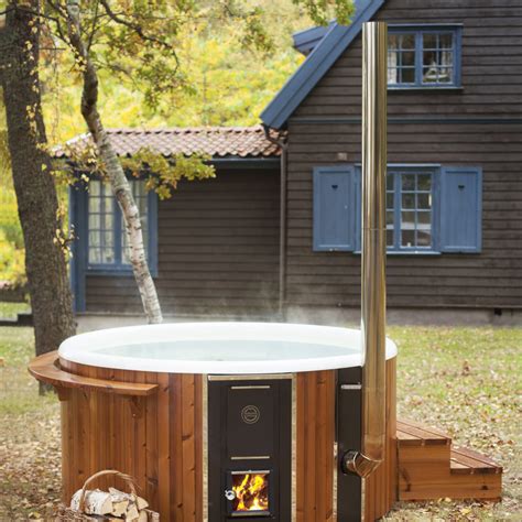 hot tub skargards|wood pellet hot tub.